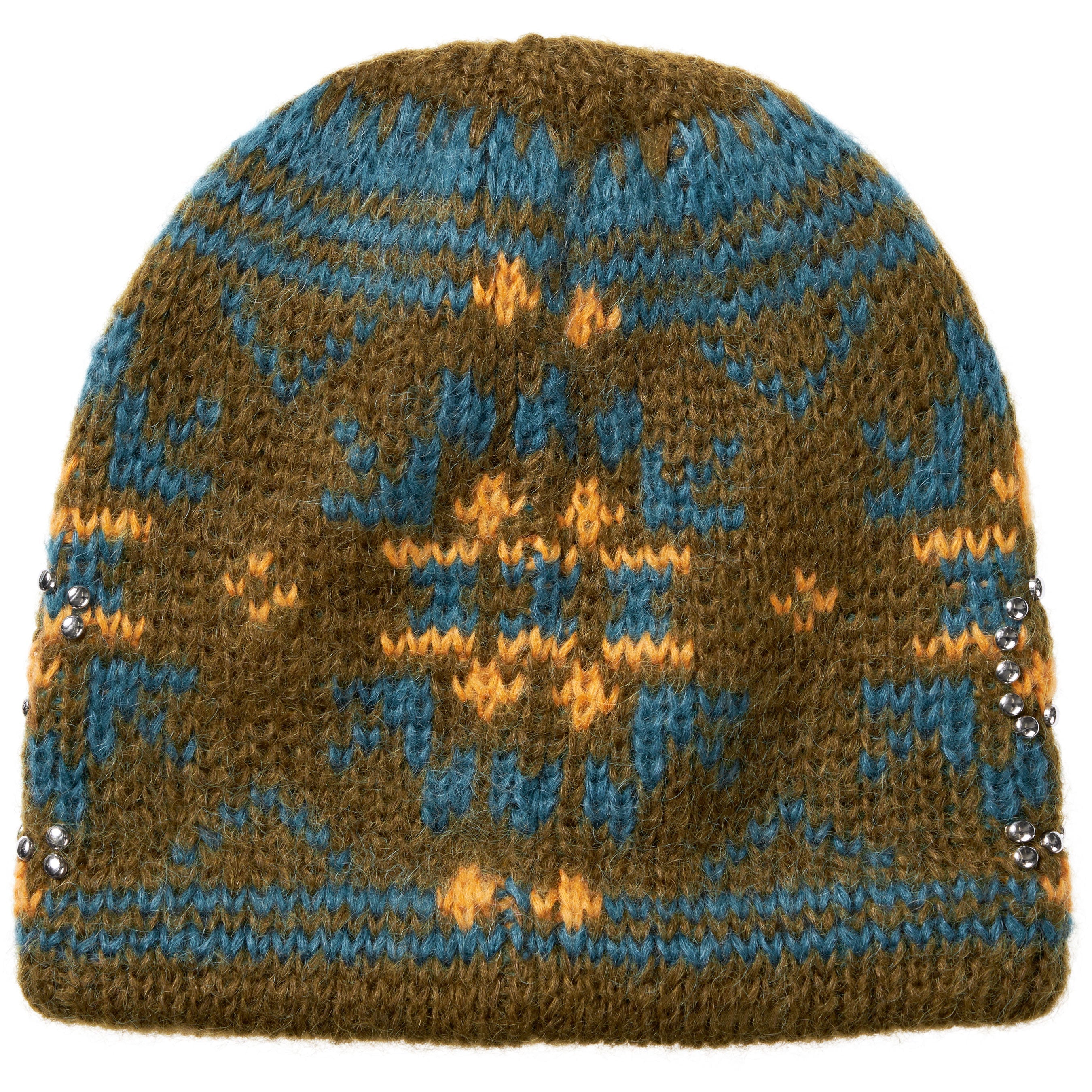 Studded Fair Isle Beanie view 5